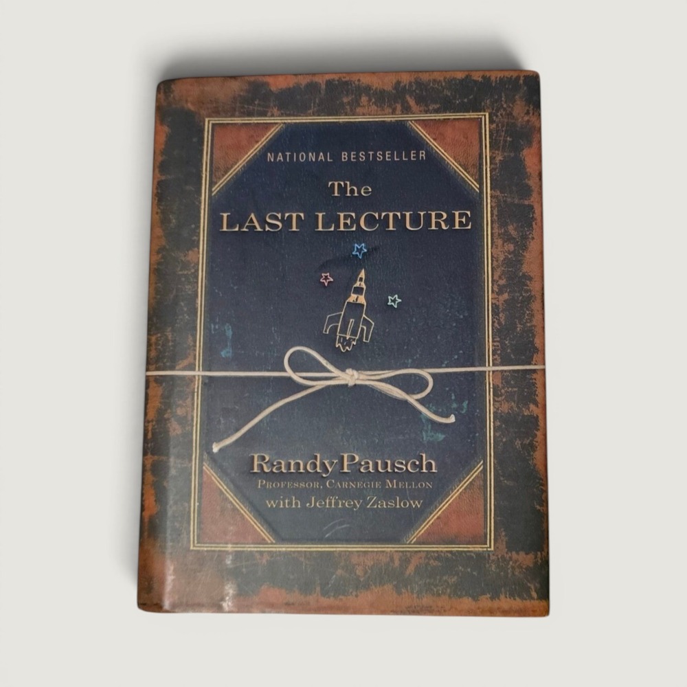 The Last Lecture Book Randy Pausch Memoir